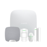 Starter kit blanco ajax con camaras hub 2 plus home siren door protect motionprotect space control