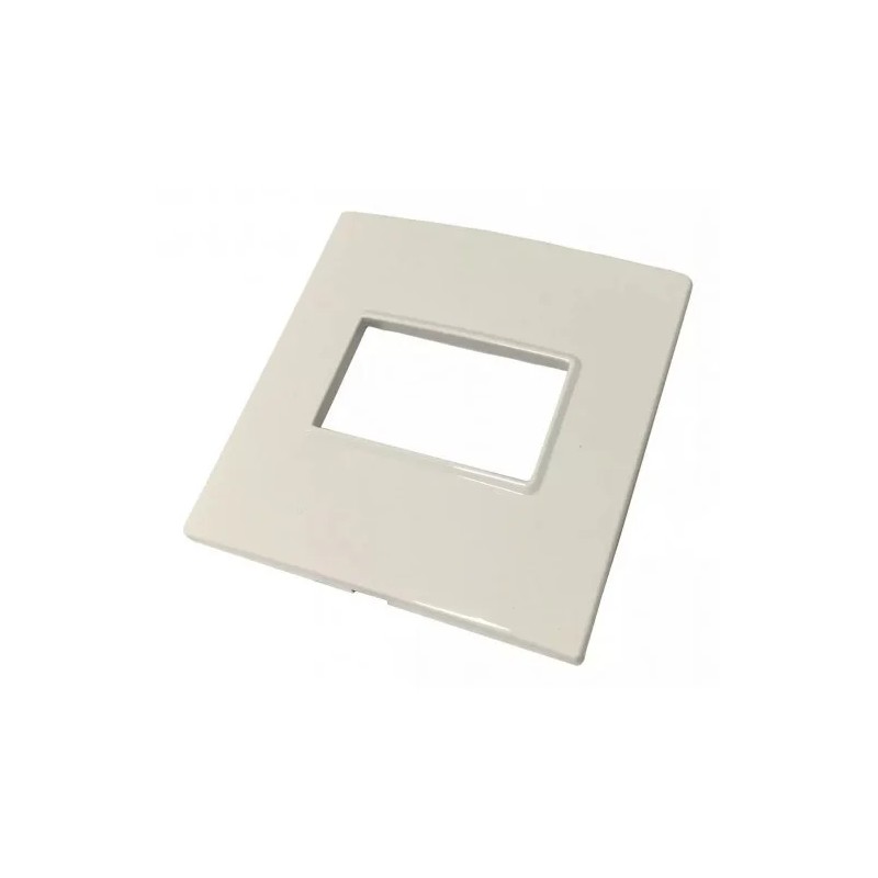 Marco serie quadra natural blanco 5x5 - Teclastar