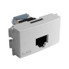 Modulo toma para redes de datos RJ45 Cat. 6A blanco - Teclastar