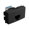 Modulo toma para redes de datos RJ45 Cat. 5A gris - Teclastar