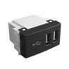 Modulo puerto USB doble 300mA gris - Teclastar