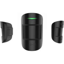 Detector de movimiento y rotura de cristal para interiores color negro