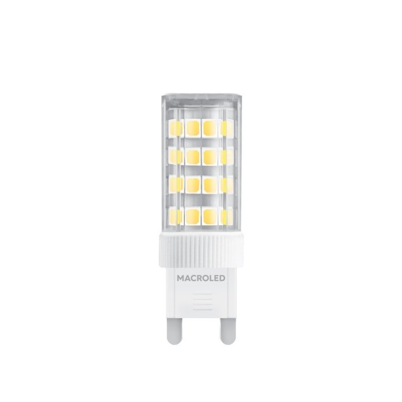 Lampara bipin 4.5W luz calida 6000k G9 - Macroled