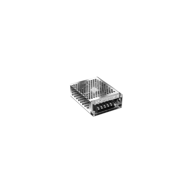 Fuente metalica 12v 6A 75w IP20 - Powerswitch