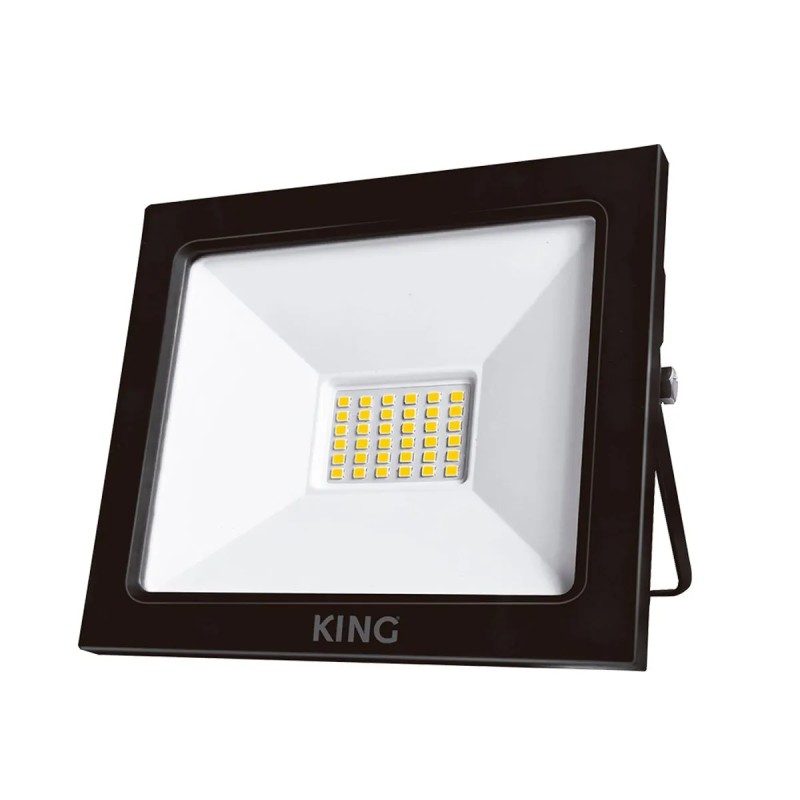 Reflector led 30w luz fria 6500k IP65 - KING