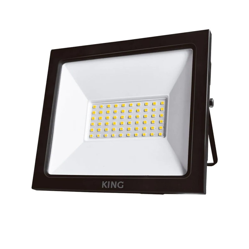 Reflector led 50w luz fria 6500k IP65 - KING