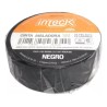 Cinta adhesiva PVC negra 10mts - Inteck