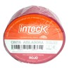 Cinta adhesiva PVC roja 10mts - Inteck