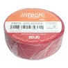 Cinta adhesiva PVC roja 10mts - Inteck