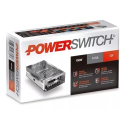 Fuente metalica 12v 12.5A 150w IP20 - Powerswitch